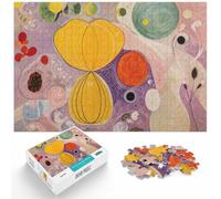 1000 Piece Jigsaw Puzzle for Adults, Hilma af Klint Adulthood | For relaxed weekends at home: Adult jigsaw puzzle with 1000 pieces offers a longer challenge for patient puzzlers.
