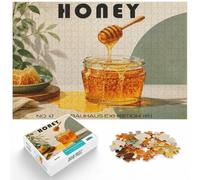 1000 Piece Jigsaw Puzzle for Adults, Honey Bauhaus Bauhaus Mid Century