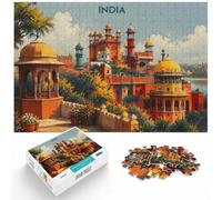 1000 Piece Jigsaw Puzzle for Adults, India Cityscape Travel