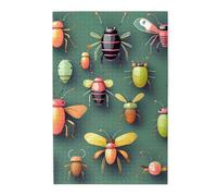 1000 Piece Jigsaw Puzzle for Adults,Insect Atlas, Puzzles with Letters on Back, Challenging Puzzle for Game Night Home Décor, 19.7 x 29.5