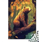 1000 Piece Jigsaw Puzzle for Adults, Into The Wild BearKing 2, 70x50cm/1000pcs, Thoughtful Gift Idea, Family Activity And Couples And Families