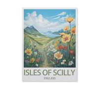 1000 Piece Jigsaw Puzzle for Adults，Isles of Scilly England，Wood Puzzle - for Adults Teens Educational Toys Gifts（75x50cm）-FJ39