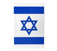 1000 Piece Jigsaw Puzzle for Adults,Israeli Flag, Puzzles with Letters on Back, Challenging Puzzle for Game Night Home Décor, 19.7 x 29.5