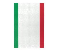 1000 Piece Jigsaw Puzzle for Adults,Italy Flag, Puzzles with Letters on Back, Challenging Puzzle for Game Night Home Décor, 19.7 x 29.5