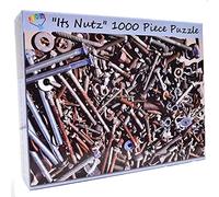 1000 Piece Jigsaw Puzzle for Adults - It's Nutz and Bolts and Hardware - Extreme Puzzle Difficult Challenging 1000 Piece Puzzle Fun for The Whole Family. Difficult Puzzles for Adults