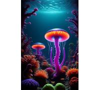 1000 Piece Jigsaw Puzzle for Adults Jellyfish - Fun Challenges & Brainteasing Adult Jigsaws - Puzzle Games 1000 Piece