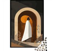 1000-Piece Jigsaw Puzzle for Adults, Jesus Christ in Archway, 38x26cm/1000pcs, Thoughtful Gift Idea, Screen-Free Leisure And Evening Downtime