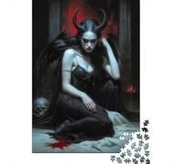 1000 Piece Jigsaw Puzzle for Adults, Keeper of Lost Souls Lilith, 52x38cm/1000pcs, Thoughtful Gift Idea, Family Activity And Evening Downtime