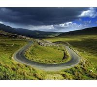 1000 Piece Jigsaw Puzzle for Adults & Kids Age 14 Years Up - Plain road bends 75x50cm