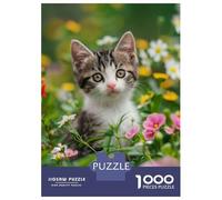 1000 Piece Jigsaw Puzzle for Adults Kittens Play Jigsaw Toy Wall Decor Difficult Hard Unique Gifts for Birthday And Christmas 70x50cm/1000pcs