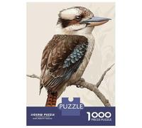 1000 Piece Jigsaw Puzzle for Adults Kookaburra Bird Jigsaw Toy Wall Decor Difficult Hard Unique Gifts for Birthday And Christmas 38x26cm/1000pcs