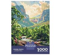 1000 Piece Jigsaw Puzzle for Adults Kruger National Park South Africa Art Jigsaw Toy Wall Decor Difficult Hard Unique Gifts for Birthday And Christmas 52x38cm/1000pcs