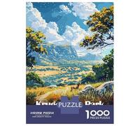 1000 Piece Jigsaw Puzzle for Adults, Kruger National Park, South Africa Artwork, Mindfulness Activity, Winter Indoor Entertainment, Premium Puzzle Pieces, 70x50cm/1000pcs
