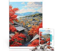 1000 Piece Jigsaw Puzzle for Adults Kyoto Dekomprimierendes intellektuelles Lernspielzeug Ein Kunstwerk38x26cm