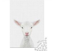 1000-Piece Jigsaw Puzzle for Adults, Lamb, 38x26cm/1000pcs, Winter Indoor Activity, Quiet Evening Leisure And Time at Home