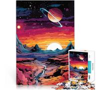 1000 Piece Jigsaw Puzzle for Adults Landscape of alien world Entspannungsspiele Geburtstagsgeschenk, Geschenke38x26cm