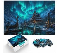 1000 Piece Jigsaw Puzzle for Adults, Last Sanctuary of the Boreal Flame | For unhurried leisure at home: Adult jigsaw puzzle with 1000 pieces works well for longer puzzle sessions.