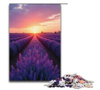 1000 Piece Jigsaw Puzzle for Adults Lavender Jigsaw for Educational Game Challenge Toy Artwork Gift 1000 PCS(38x26cm)