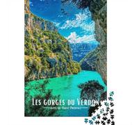 1000 Piece Jigsaw Puzzle for Adults, Les Gorges du Verdon, France