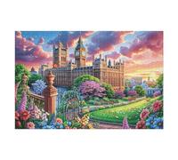 1000 Piece Jigsaw Puzzle for Adults London Big Ben 1000 PCS 75x50cm Beginner Friendly Smooth Assembly Great for Daily Relaxation Brain Exercise Hand-Eye Coordination