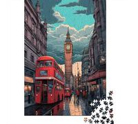 1000-Piece Jigsaw Puzzle for Adults, London Is Calling, 38x26cm/1000pcs, Indoor Puzzle Activity, Quiet Evening Leisure And Time at Home