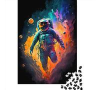 1000 Piece Jigsaw Puzzle for Adults Lost In Space0 Puzzles 1000 Pieces Wooden Board Jigsaw- Relax Puzzles Games-Brain Teaser Puzzle 1000pcs (75x50cm)