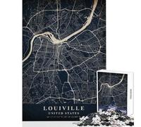 1000 Piece Jigsaw Puzzle for Adults Louisville United States Fun Interactive Family Experience Wonderful Holiday Giftsing Choice (38x26cm)