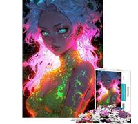 1000 Piece Jigsaw Puzzle for Adults Luminescent Guardian Jigsaw for Adults Brain Teaser Game Wall Art Unique Gifts for Birthday And Christmas (Size 38x26cm)