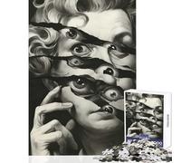 1000 Piece Jigsaw Puzzle for Adults Madness Home Decoration Toys Art Work Gift Educational Game Difficult And Challenge Size 38x26cm