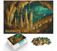 1000 Piece Jigsaw Puzzle for Adults, Mammoth Cave National Park | For a patient pastime: Adult jigsaw puzzle with 1000 pieces turns free time into a focused activity.