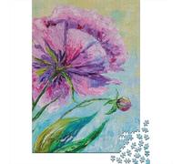 1000-Piece Jigsaw Puzzle for Adults, May Flower, 38x26cm/1000pcs, Smooth White Cardboard Pieces; for Relaxed Evenings at The Table