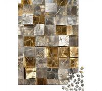 1000 Piece Jigsaw Puzzle for Adults, Metallic Cube Mosaic, 52x38cm/1000pcs, Winter Indoor Activity, Focused Screen-Free Time And Time at Home