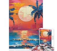1000 Piece Jigsaw Puzzle for Adults Miami Usa Art Wall Fun Interactive Family Experience Wonderful Holiday Giftsing Choice (38x26cm)