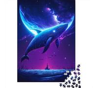 1000-Piece Jigsaw Puzzle for Adults, Midnight Odyssey, 38x26cm/1000pcs, Shared Puzzle Activity, Relaxing Evenings And Weekend Downtime