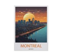 1000 Piece Jigsaw Puzzle for Adults，Montreal Quebec，Paper Puzzle - for Adults Teens Educational Toys Gifts（38x52cm）-EC80
