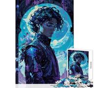 1000 Piece Jigsaw Puzzle for Adults Morpheus︰ Lunar Whispers Brain Teaser Game Difficult Challenge Toy Wall Decor Enhance Love between Couples (38x26cm)