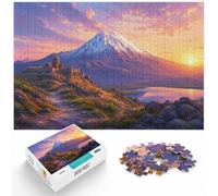 1000 Piece Jigsaw Puzzle for Adults, Mount Ararat, Turkey | For a thoughtful indoor hobby, this adult jigsaw puzzle with 1000 pieces works well for longer puzzle sessions.