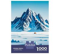 1000 Piece Jigsaw Puzzle for Adults Mount Vinson Antarctica Jigsaws for Adults Family Game Analysis And Logic Difficult And Challenge 52x38cm/1000pcs