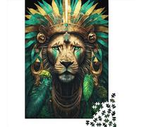 1000 Piece Jigsaw Puzzle for Adults Mythical Beast3 Puzzles 1000 Pieces Wooden Board Jigsaw- Relax Puzzles Games-Brain Teaser Puzzle 1000pcs (75x50cm)