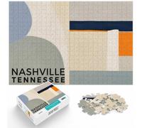 1000 Piece Jigsaw Puzzle for Adults, Nashville Tennessee