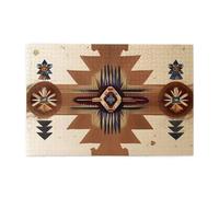 1000 Piece Jigsaw Puzzle for Adults,Native American Patterns, Puzzles with Letters on Back, Challenging Puzzle for Game Night Home Décor, 19.7 x 29.5