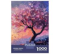 1000 Piece Jigsaw Puzzle for Adults Natural Japan Tree Jigsaw for Adults Relaxing Games Stress Reliever Birthday And Unique Gifts 52x38cm/1000pcs
