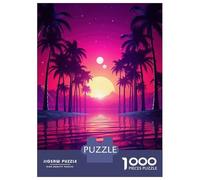 1000 Piece Jigsaw Puzzle for Adults Neon Utopia Unveiled Jigsaw for Adults Relaxing Games Stress Reliever Birthday And Unique Gifts 52x38cm/1000pcs