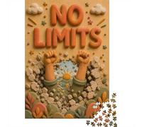 1000 Piece Jigsaw Puzzle for Adults, No Limits Claymation Art, 70x50cm/1000pcs, Festive Gift Idea, Relaxing Home Activity And Family Time at Home