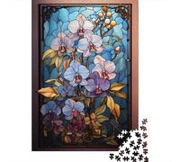 1000-Piece Jigsaw Puzzle for Adults, Orchids For Valentines Day, 52x38cm/1000pcs, Thoughtful Gift Idea, Winter Home Activity And Quiet Weekends