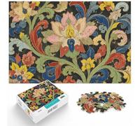 1000 Piece Jigsaw Puzzle for Adults, Owen Jones Chinese Floral Pattern | For Christmas and winter evenings, this adult jigsaw puzzle with 1000 pieces creates puzzle time on colder days.