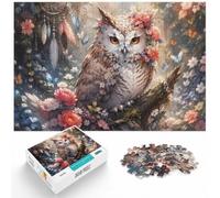 1000 Piece Jigsaw Puzzle for Adults, Owl the Wise One | For rainy days and slower weekends: Adult jigsaw puzzle with 1000 pieces fits quiet evenings and weekends.
