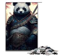 1000 Piece Jigsaw Puzzle for Adults Panda Warriors Jigsaw for Educational Game Challenge Toy Artwork Gift 1000 PCS(75x50cm)