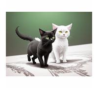 1000 Piece Jigsaw Puzzle for Adults,Paper Puzzles,Raven on the Ruins,Wall Decor for Living Room and Bedroom38x52cm