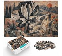 1000 Piece Jigsaw Puzzle for Adults, Paul Klee - Dry Cooler Garden | For a useful gift beyond Christmas Day: Adult jigsaw puzzle with 1000 pieces offers for the Christmas break.